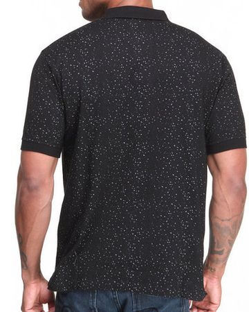 Поло Sneaktip Speckle черное