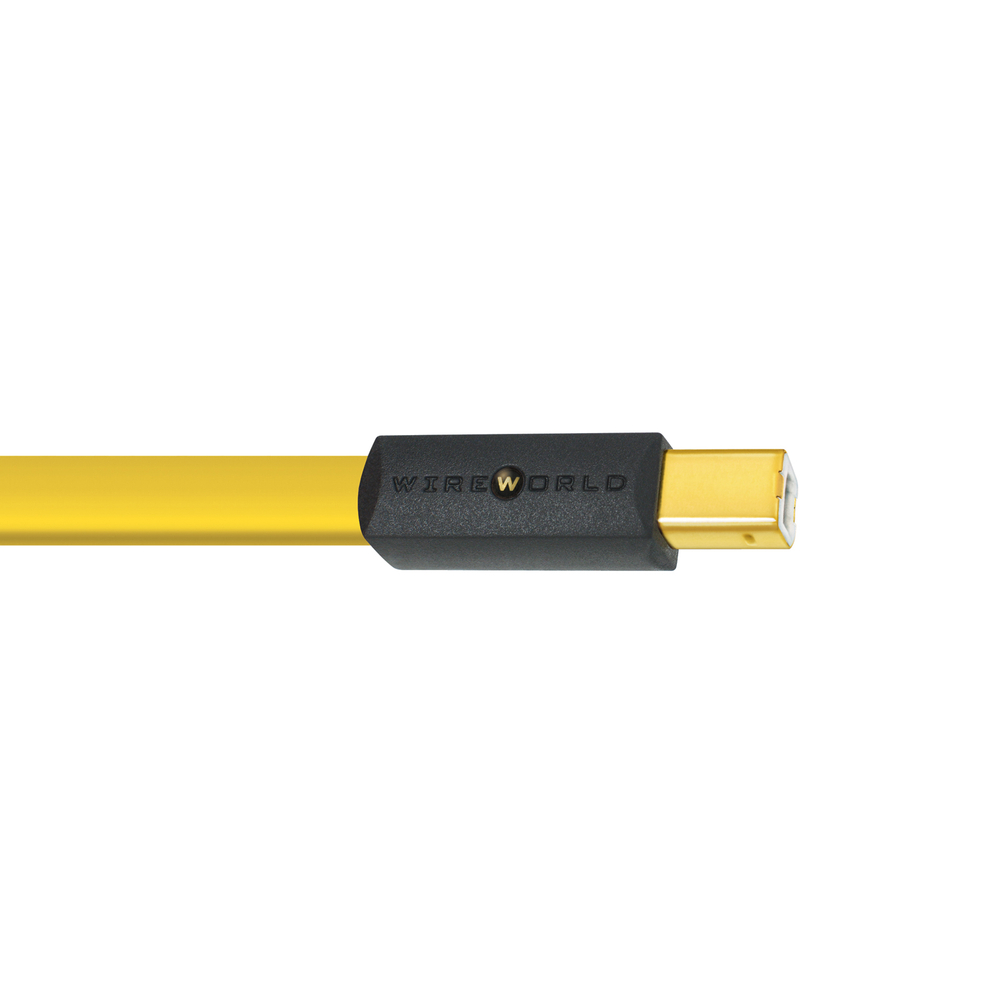 Wireworld Chroma 8 USB 2.0 A-B Flat Cable 1.0m, кабель USB, тип A-B, 1м. (C2AB1.0M-8)