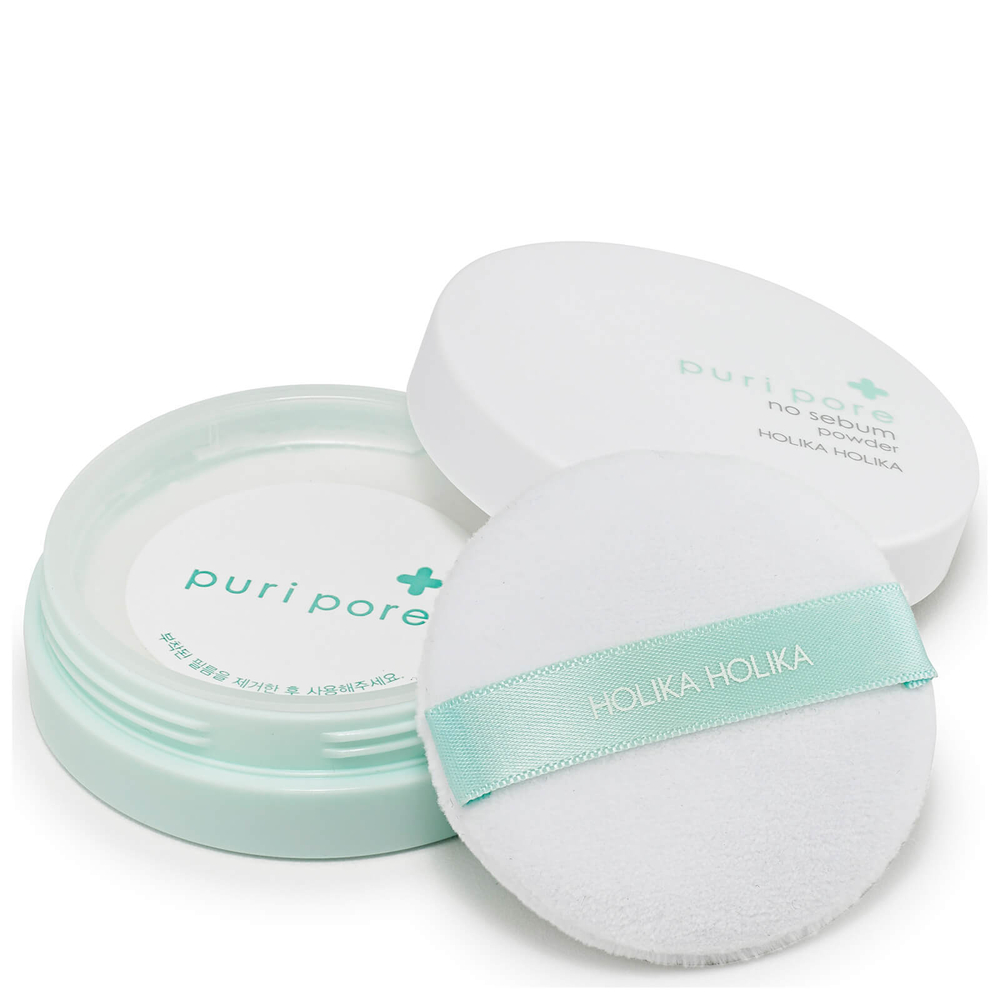 Holika Holika Puri Pore No Sebum Powder прозрачная матирующая рассыпчатая пудра