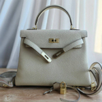 Сумка HERMES бежевая
