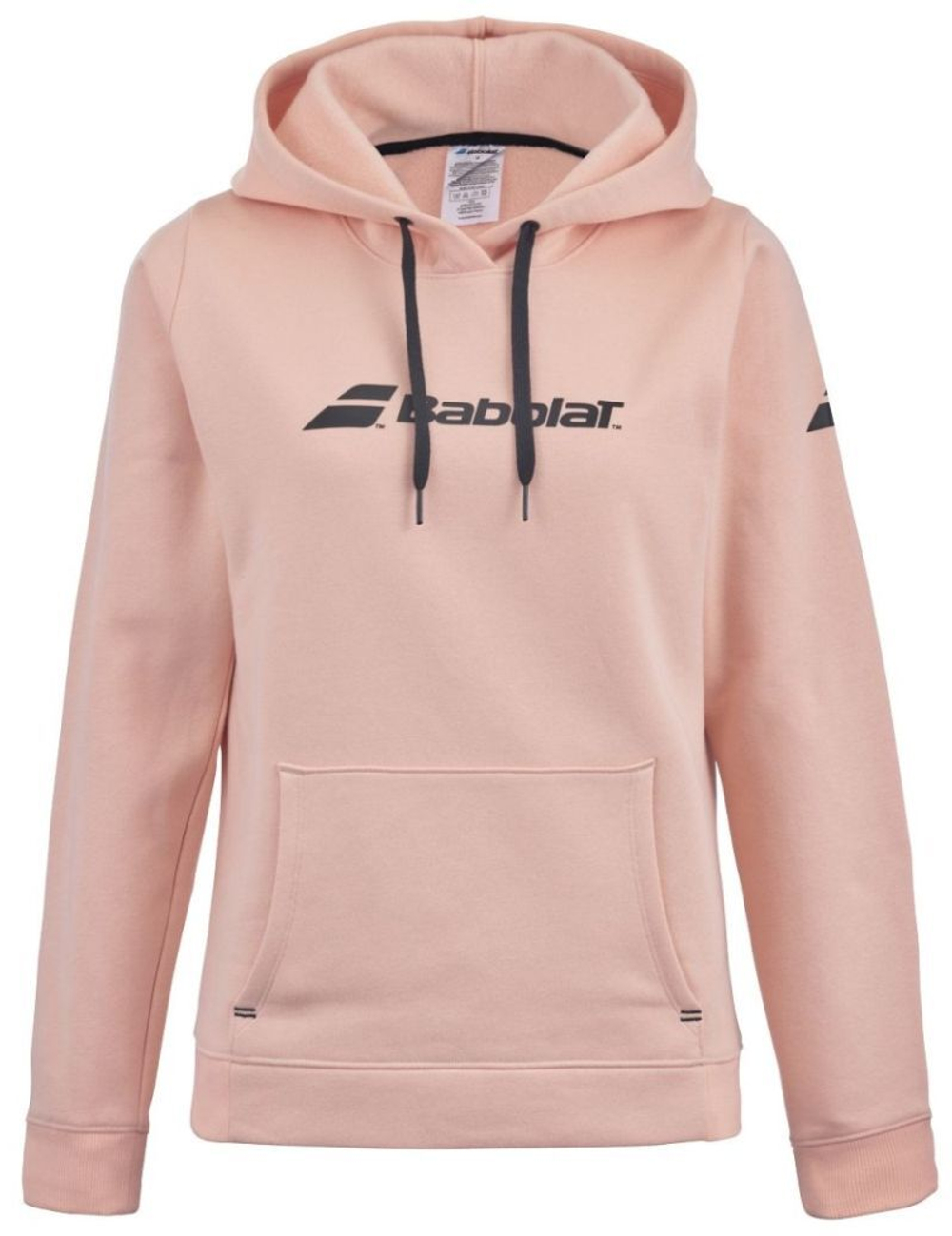 Женская теннисная куртка Babolat Exercise Hood Sweat Women - tropical peach