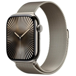 Часы Apple Watch Series 10 42mm Natural Titanium Case, Milano Loop (Natural)