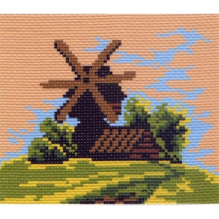 "Мельница"-0371 канва с рисунком