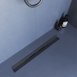 Душевой трап, обрезной, V-образный серый RGW SDR-53Gr