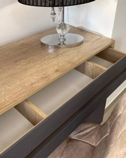 Столик туалетный Наоми СТ-04, графит