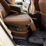 Сиденья капитанские кресла задние для Toyota Land Cruiser 300 LC300 / Lexus LX600 Тойота Лексус кожаные белые кресла сиденье