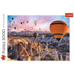 Puzzle "3000" - Balloons over Cappadocia / 500 px
