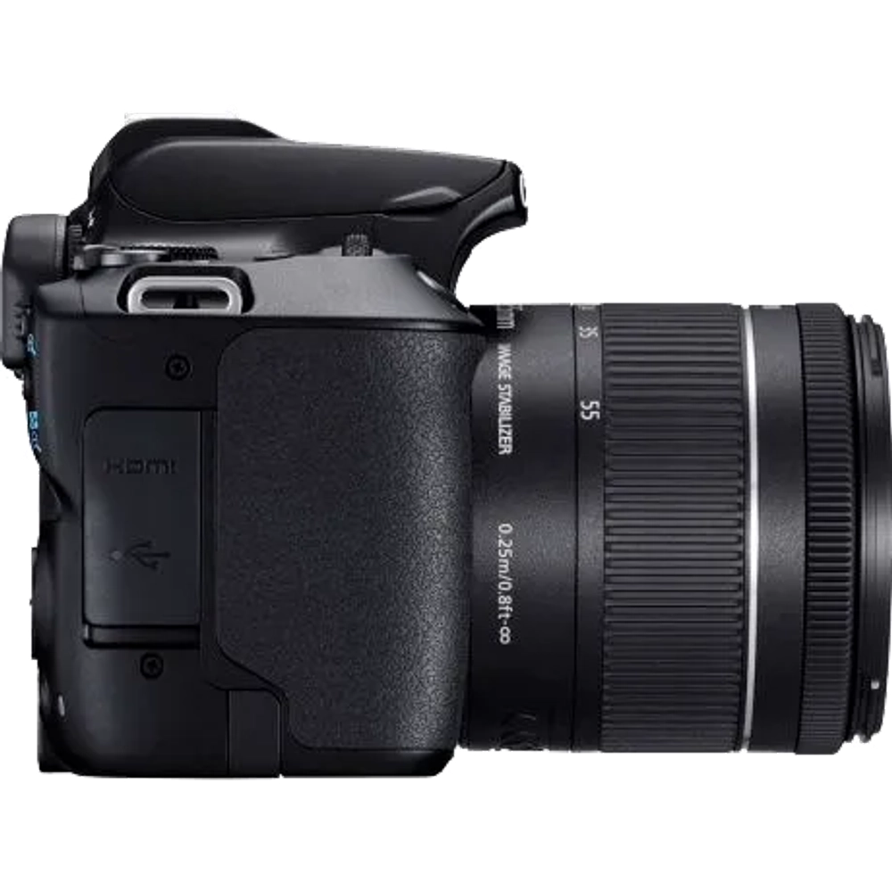 Зеркальный фотоаппарат Canon EOS 250D Kit EF-S 18-55mm f/3.5-5.6 DC III. Черный