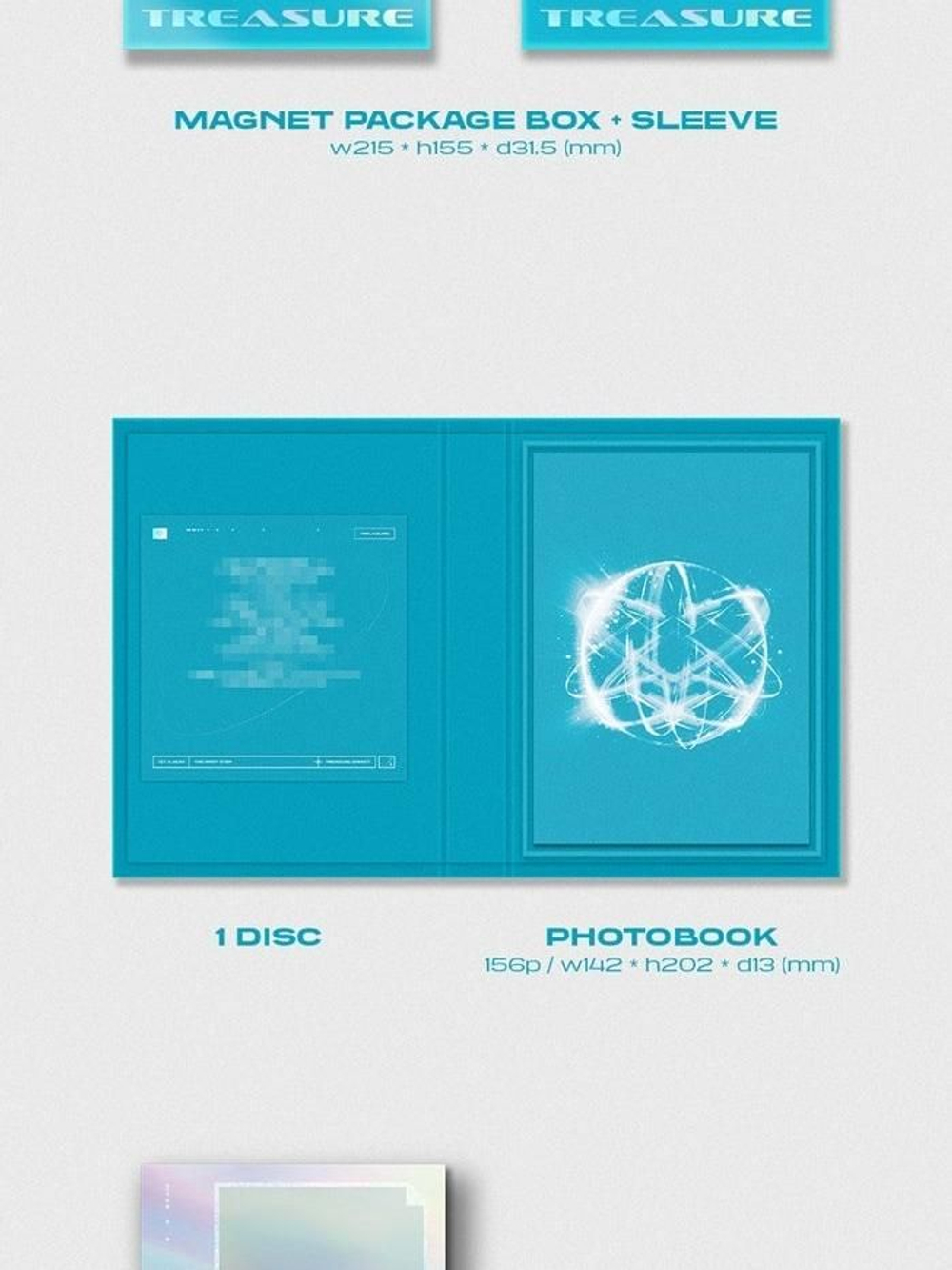Альбом Treasure - The First Step : Treasure Effect 1st Album RANDOM Version