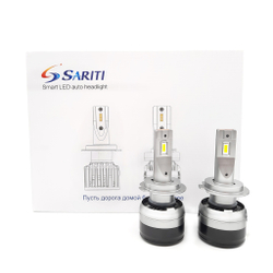 Cветодиодные лампы Sariti F16 цоколь H7 с вентилятором 6000K,12V ( EMC )