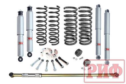 Лифт-комплект газовый Chevrolet Niva 2123 лифт 50 мм +50-100 кг РИФ