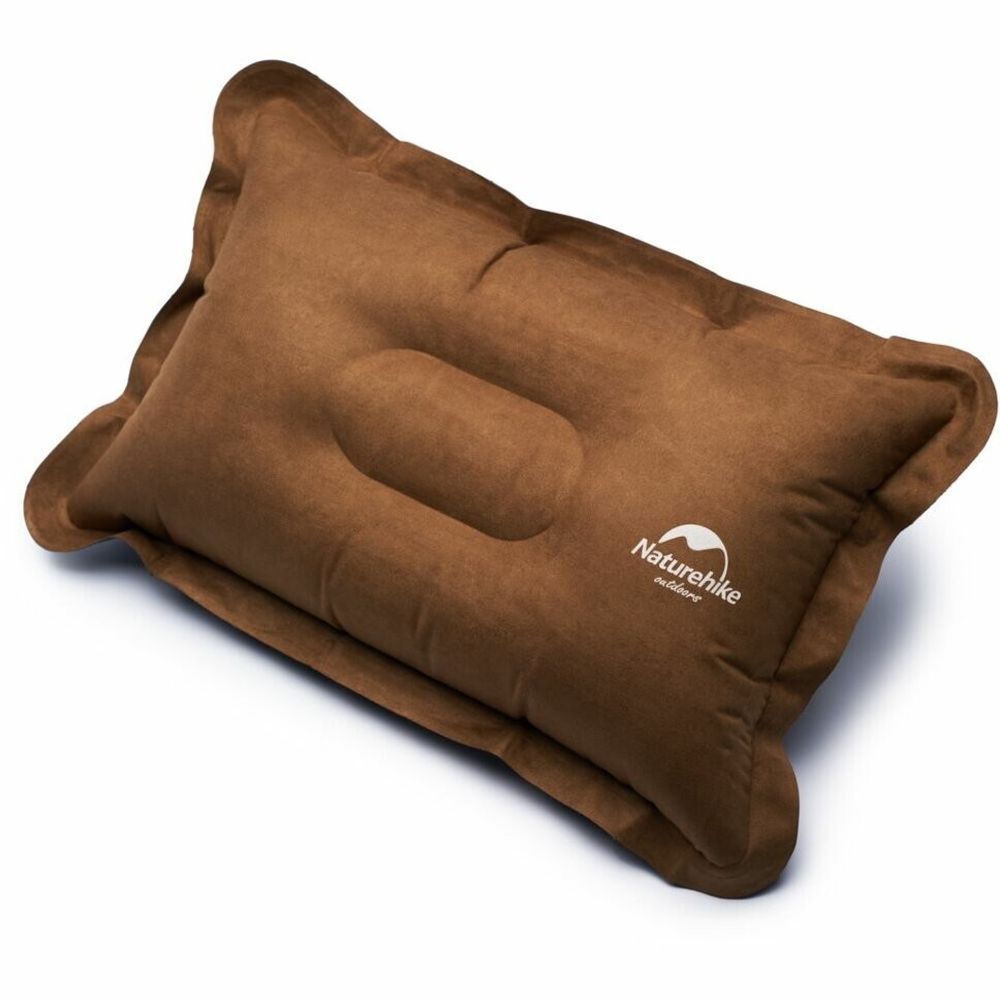 Подушка Naturehike NH15A001-L замшевая коричневый мокко, 6927595718209