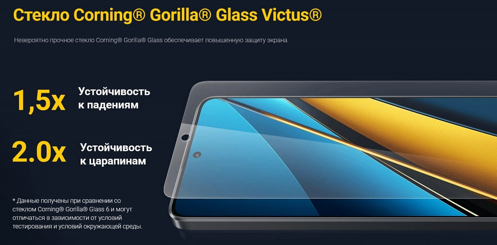 Смартфон Xiaomi POCO X6 12/256 ГБ RU, Dual nano SIM, белый