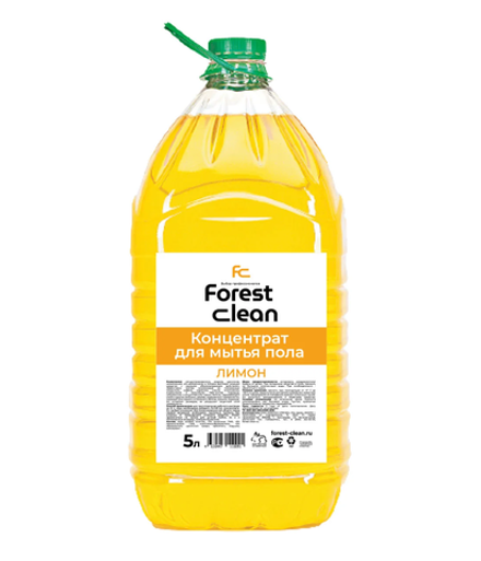 Forest clean концентрат для мытья пола Лимон 5 л ПЭТ