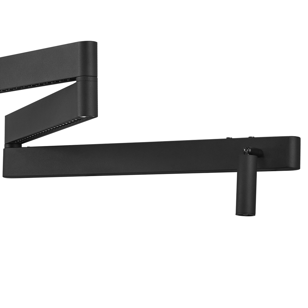 740647 Бра (светильник настенный) DIVE LED 55W 3500LM G ЧЕРНЫЙ 4000K