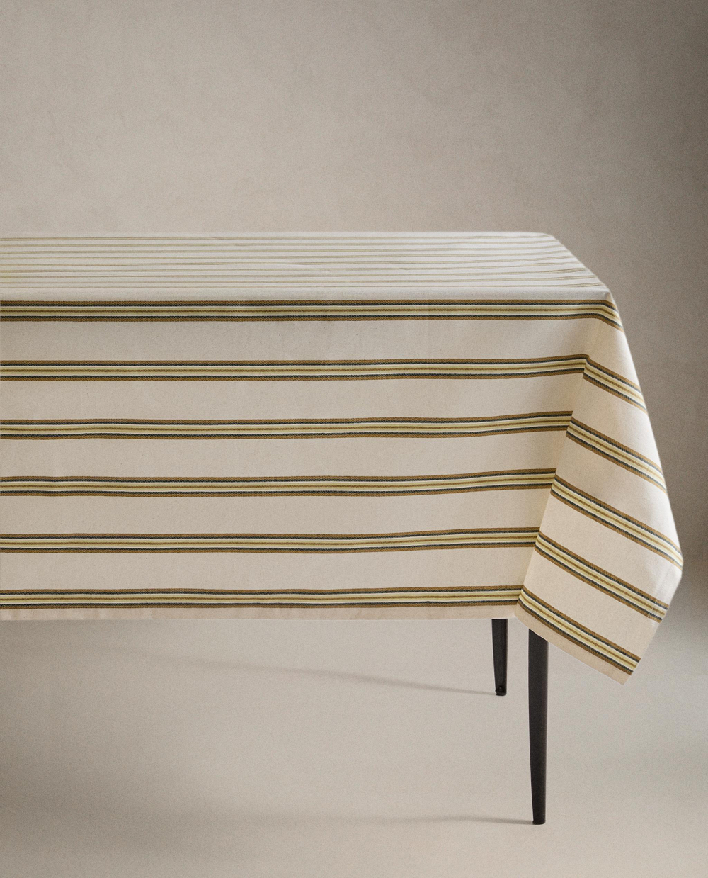 Zara Home скатерть из хлопка, узор в полоску, 200 150 см