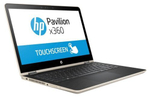 Ноутбук-трансформер HP Pavilion x360 Convertible 14-ba047ur (2GF88EA) 14"/Intel Pentium Gold 4415U/RAM 4GB/HDD 500GB/Intel HD Graphics/1920*1080/IPS/Windows 11/Подсветка кл-ры: нет/золотой. Состояние: B1