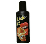 Съедобная смазка + массаж 3в1 LICK IT Ваниль (50 мл)