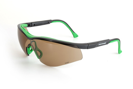 Очки открытые СОМЗ О50 MONACO коричневые PC StrongGlass