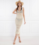 Платье Patrizia Pepe - кремовый(2A2732 K184)