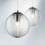 804001 Подвес DISSIMO 1х40W E27 ХРОМ/ПРОЗРАЧНЫЙ