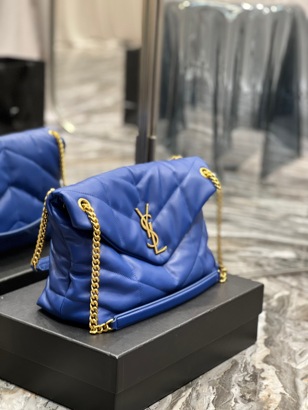 Saint Laurent Loulou Puffer Bag 35 cm