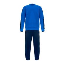 Костюм тренир. TORRES Professional Training Junior, KJ-2101-063-158, рост 158 см, васильково-т.синий
