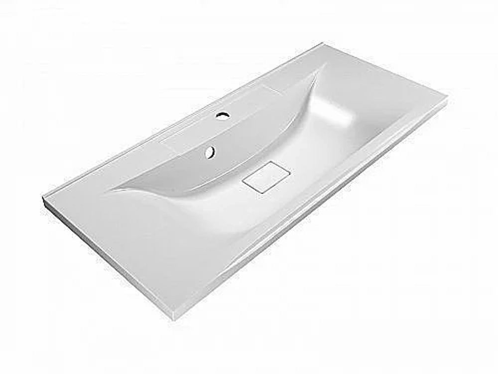 Тумба с раковиной Belbagno MARINO 100 подвесная Bianco Lucido