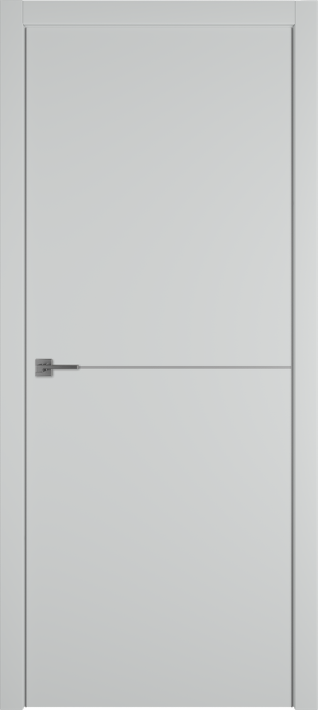 Дверь Urban 1 / Emalex Steel / Silver Mould | SE / Владимирские двери