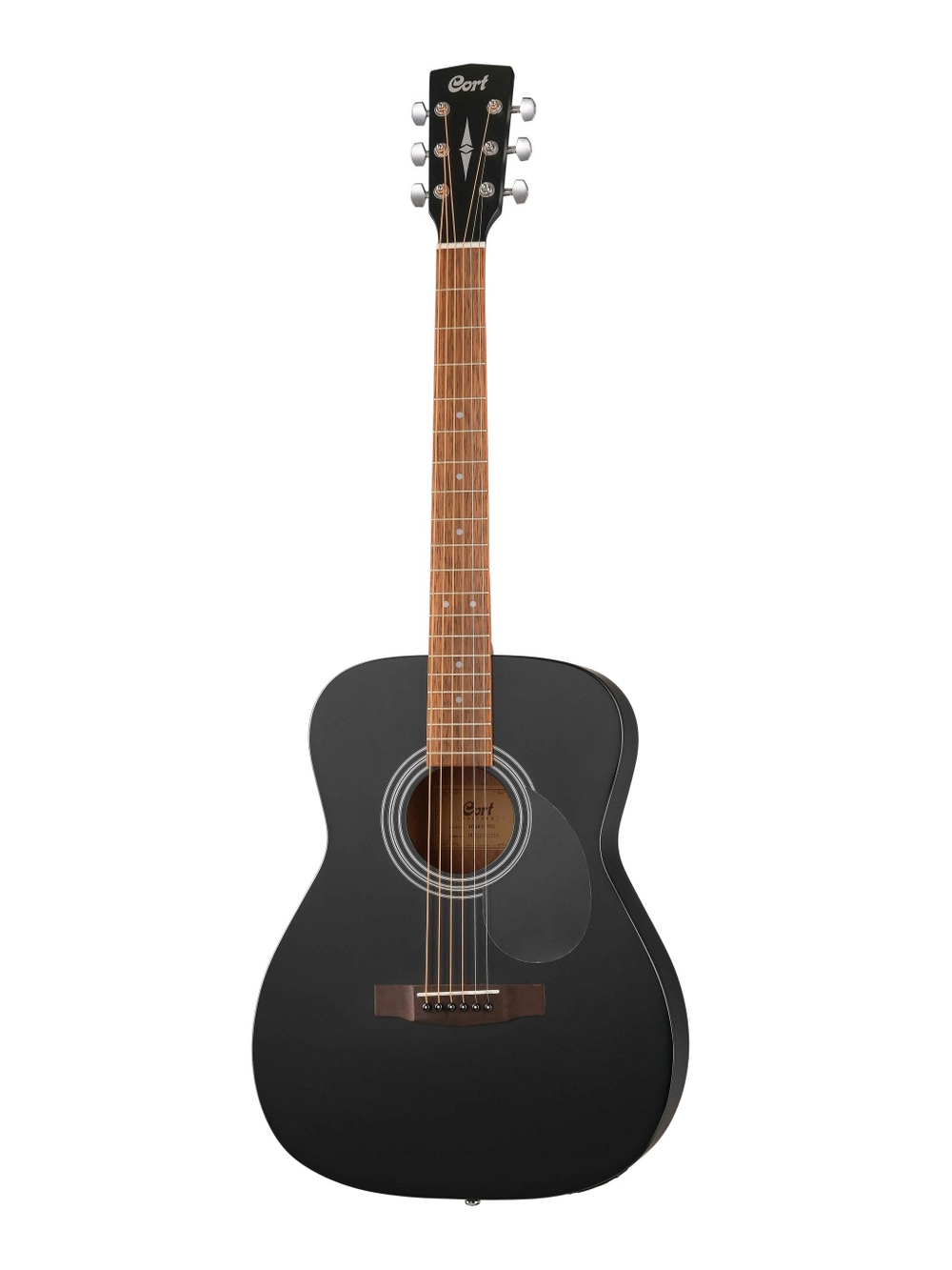 Cort AF510E-BKS Standard Series Электро-акустическая гитара, цвет черный. Форма корпуса: фолк. 20 ладов. Верхняя дека: ель. Задняя дека и обечайка: красное дерево. Гриф: красное дерево. Электроника: Cort CE304T EQ.
