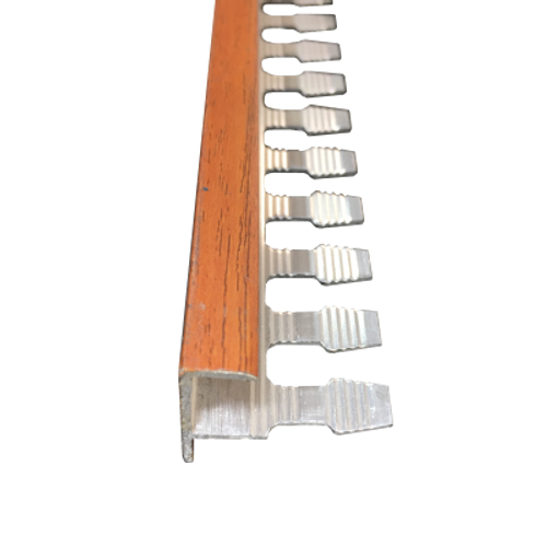 АЛТПг 12мм "DO-1" 2,7м Мербау окантов. гиб. ламинир. алюм.