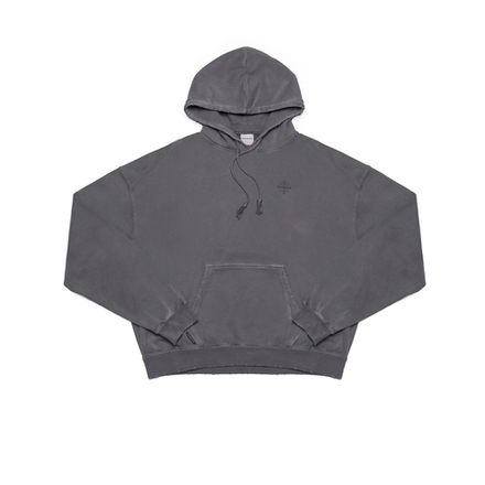 Худи Nothomme Monterest Vintage Washed Distressed Hoodie "Mountain Ash Spot"