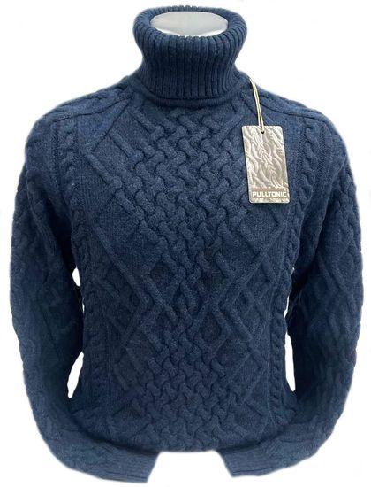 Pulltonic из шерсти и кашемира "Переплетение" размеры (50-54)