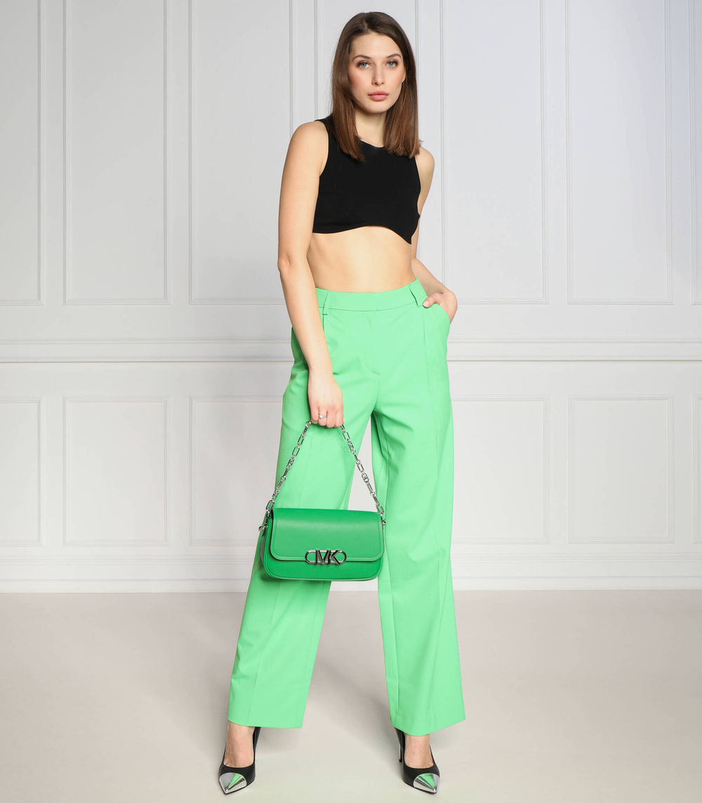 кожаная сумка через плечо parker Michael Kors - зеленый(30F2S7PC2L)