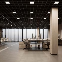 Светильник DL-GRIGLIATO-S190x190-24W Warm3000 (BK, 100 deg, 230) (Arlight, IP40 Металл, 5 лет) 045703