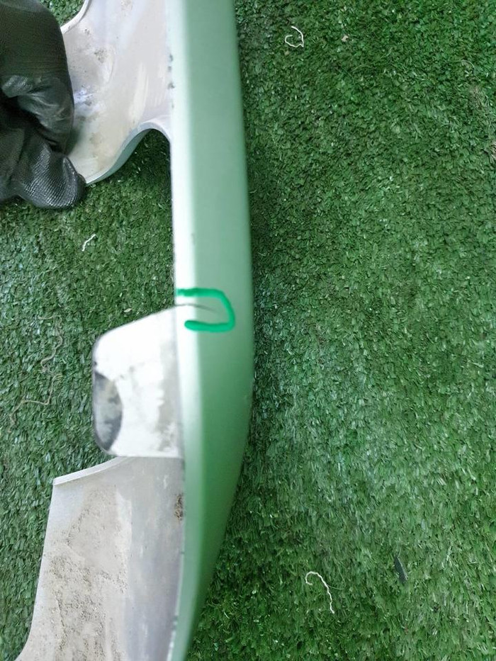 Накладка заднего бампера BMW X4 G02 (2018-2021)