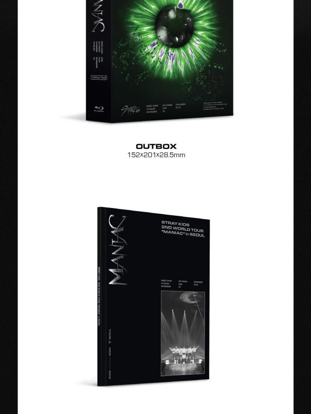 видео Stray Kids - MANIAC 2nd World Tour in SEOUL BLU-RAY