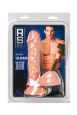 Реалистичный фаллоимитатор RealStick Nude Shaw, PVC, телесный, 17 см