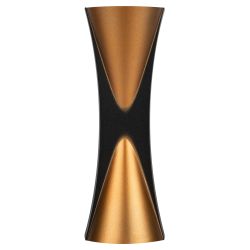 Светильник накладной светодиодный ЭРА WL43 BK+GD 6Вт 3500К IP54 черный/золото для интерьера и фасадов зданий