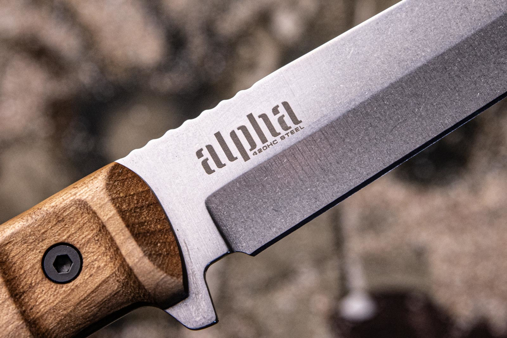 Тактический нож Alpha 420 HC Lite, дерево