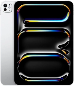 Планшет Apple iPad Pro 2025 A3357 M5 9C RAM12Gb ROM256Gb 11" OLED 2420x1668 iOS серебристый 12Mpix 12Mpix BT WiFi 10hr