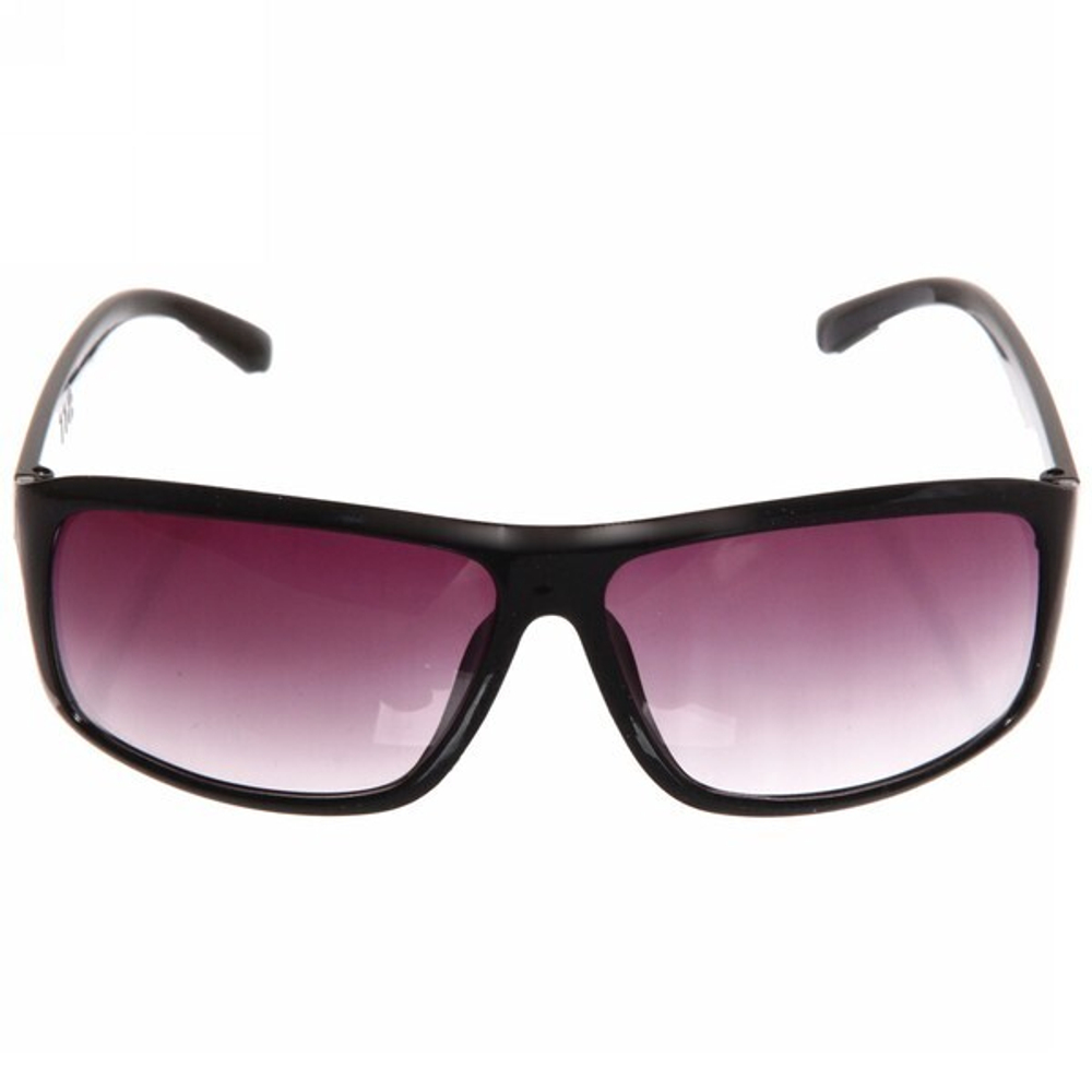 Очки солнцезащитные «Street style», цвет черный, литые, глянцевая оправа