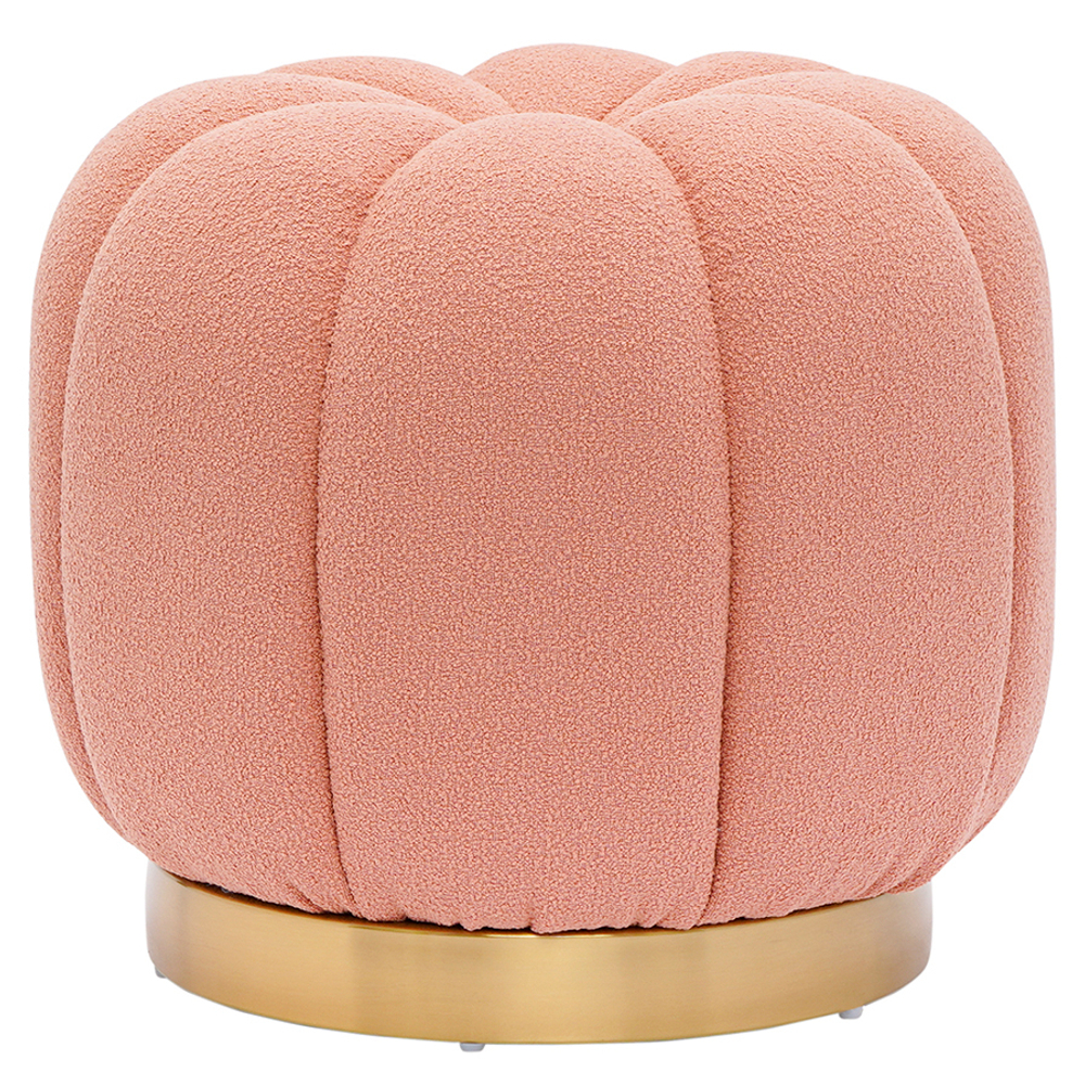 Пуф swend, персиковый