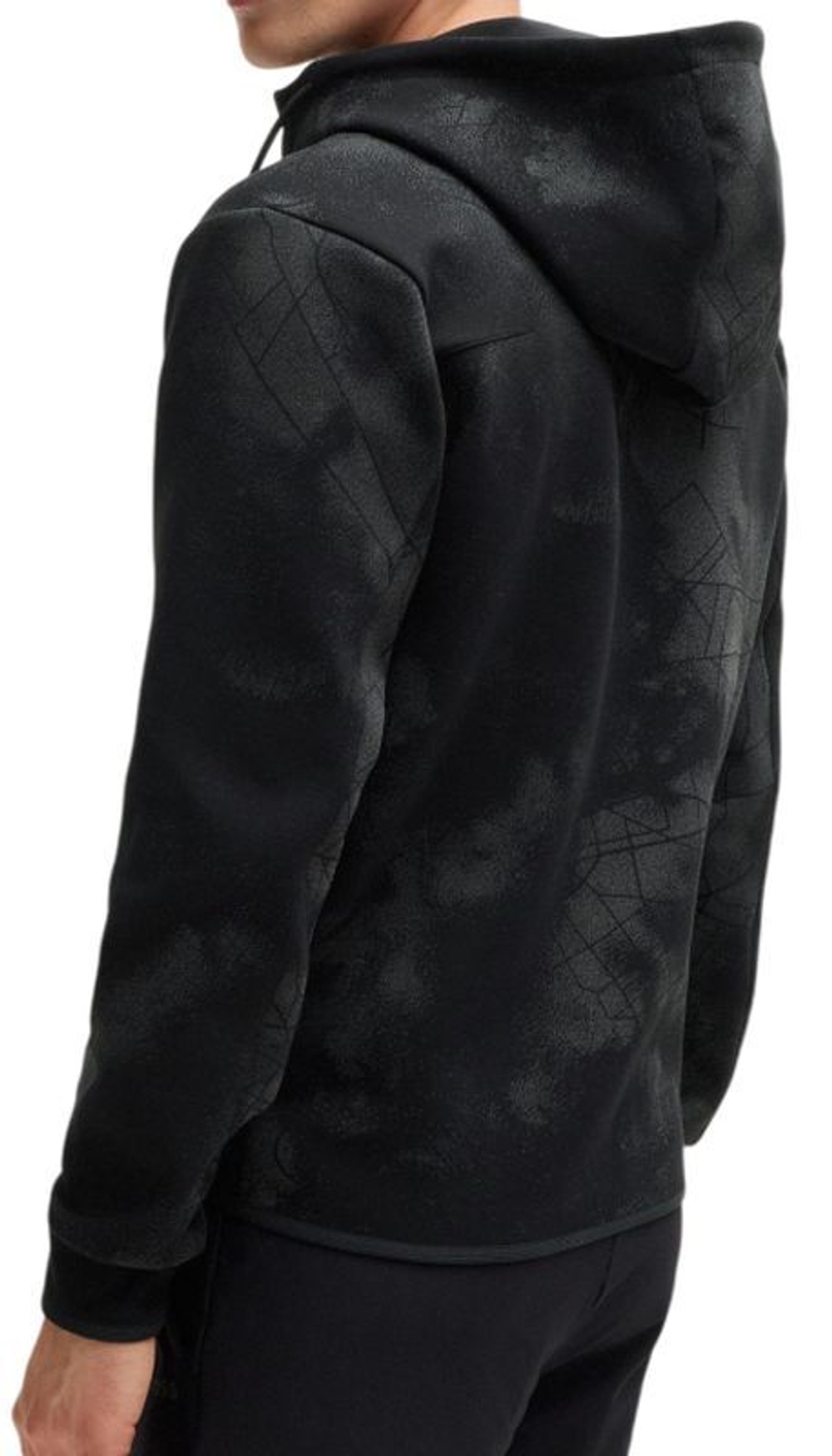Куртка теннисная BOSS Zip-Up With Decorative Reflective Artwork