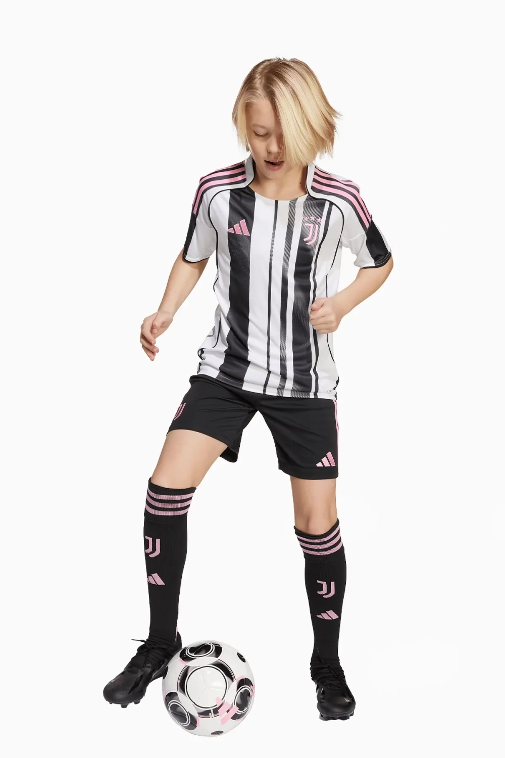 Шорты adidas Juventus FC 25/26 Home Junior - черный