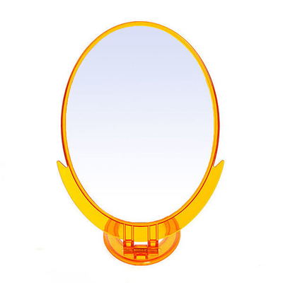 Зеркало настольное в пластиковой оправе «Классика - Практика» овал, подвесное 29см