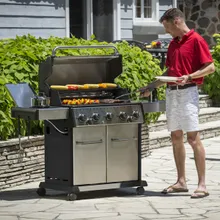 Газовый гриль Broil King BARON S590 IR, 7 горелок (с ИК-горелкой), вертел