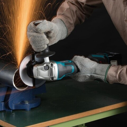 Угловая шлифмашина аккумуляторная MAKITA DGA 508 RME бесщеточная DGA508RME