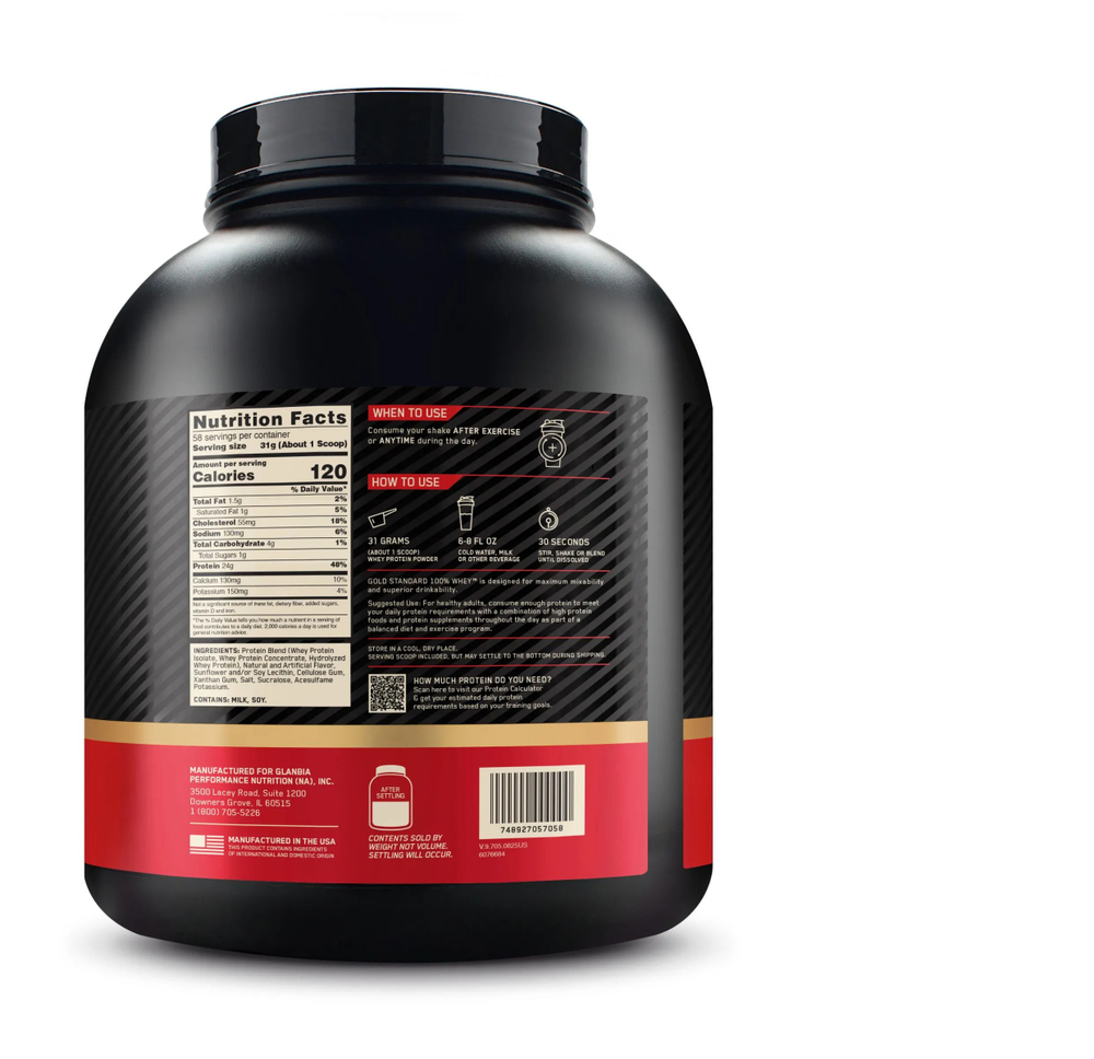 Optimum Gold Standard 100% Whey 1790 г