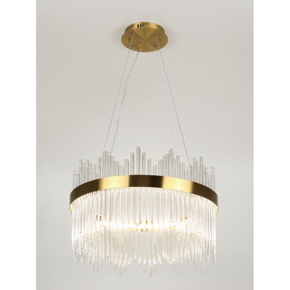 Люстра Rivoli Gwen 6192-201 подвесная светодиодная LED 3000-6300К 112 Вт с пультом | Rivoli